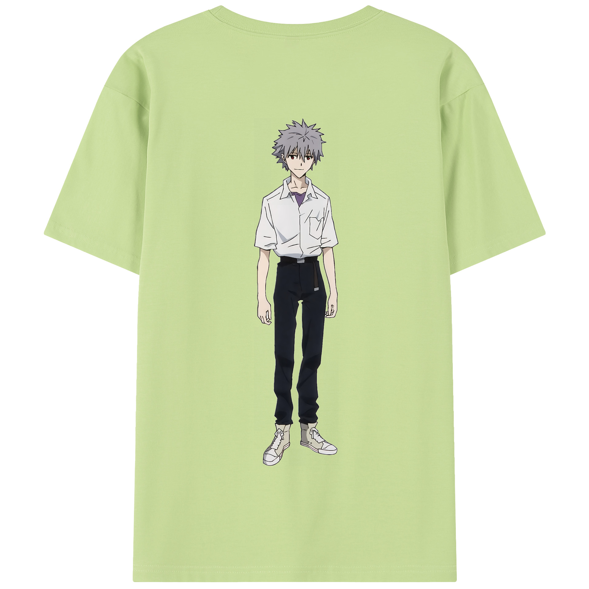（画像用） EVA 新世紀エヴァンゲリオン 綿100％半袖Tシャツ（背面プリント）